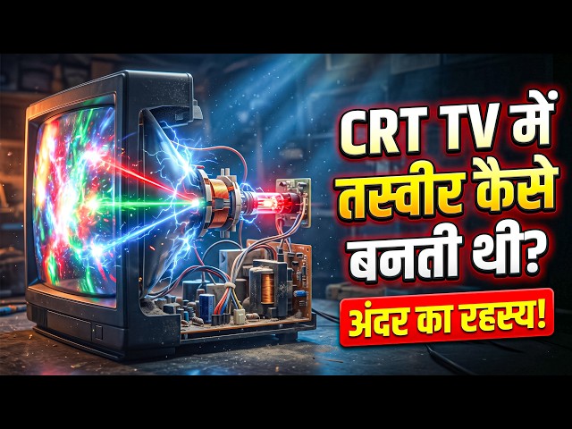CRT TV कैसे काम करता था? 😳 Picture कैसे बनती थी? Science Behind Old Tech