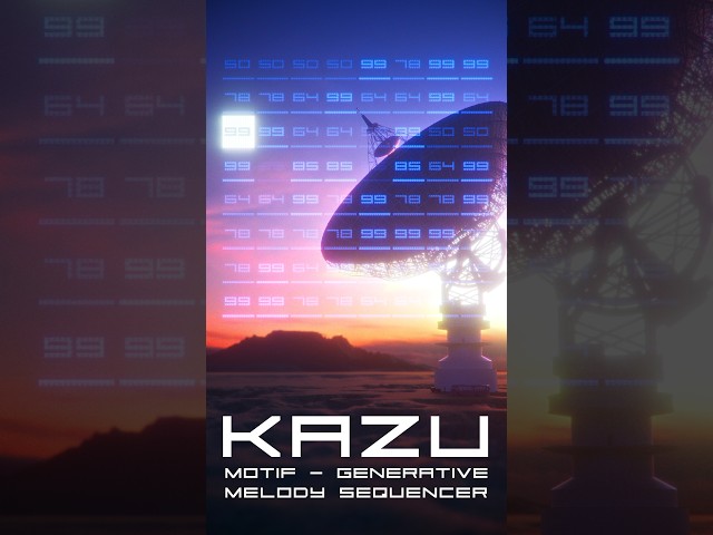 KAZU's - Generative Melody Sequencer