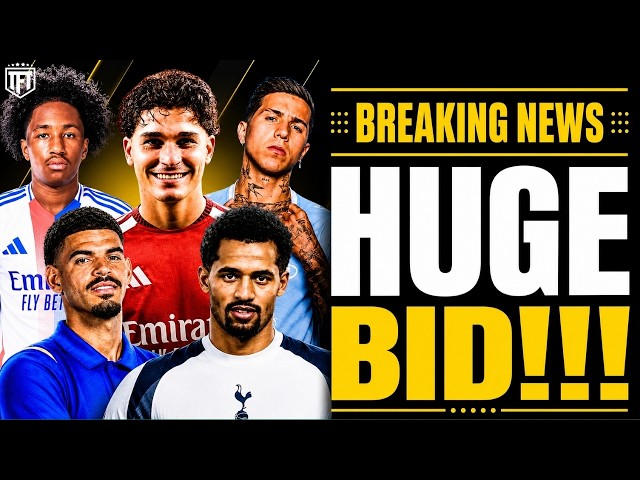 BOMBA Fofana to Arsenal🚨120m BID IMMINENT! Alvarez DEAL OFF❌Gibbs-White to Chelsea & Ndiaye to Spurs