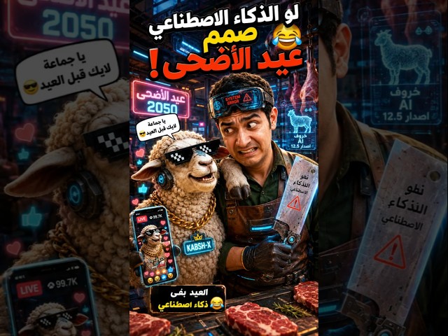 الجزار اكتشف إن الخروف عنده بودكاست 😭🎙️
