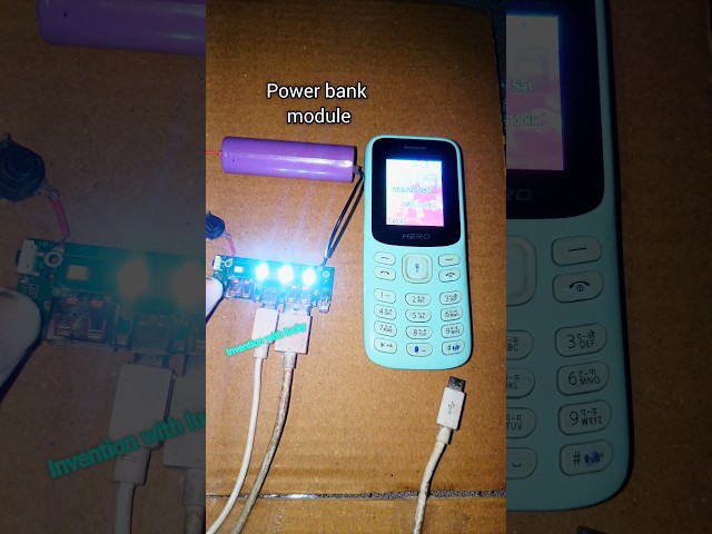 | dc power bank making|#creative#experiment #shorts #youtubeshorts #technology