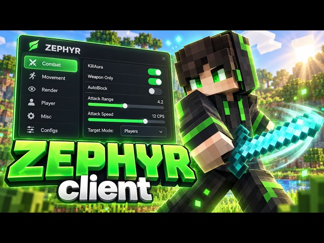 Best Free Zephyr Client MCPE 1.21.132? Download & Setup