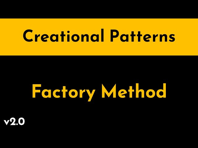 Factory Method in Java | Why Your Code Needs This Pattern | Geekific Remastered