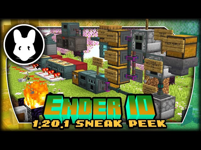 Ender IO 1.20.1 Sneaky Peek! Minecraft mod
