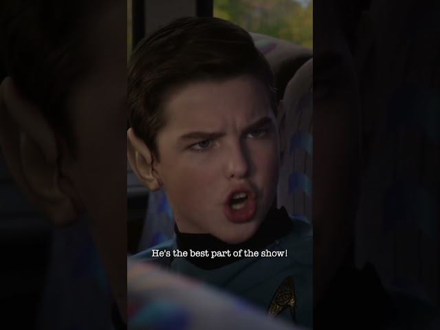 You just know Sheldon watches The Ready Room. #youngsheldon #shorts #comdey