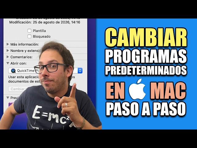 🖥️🟢 How to CHANGE the DEFAULT PROGRAM on Mac (EASY and FAST)