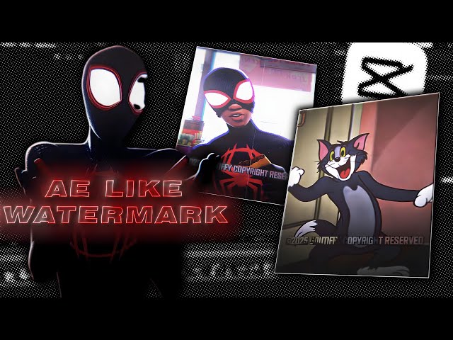 Trending Watermark Like Ae In Capcut Tutorial!