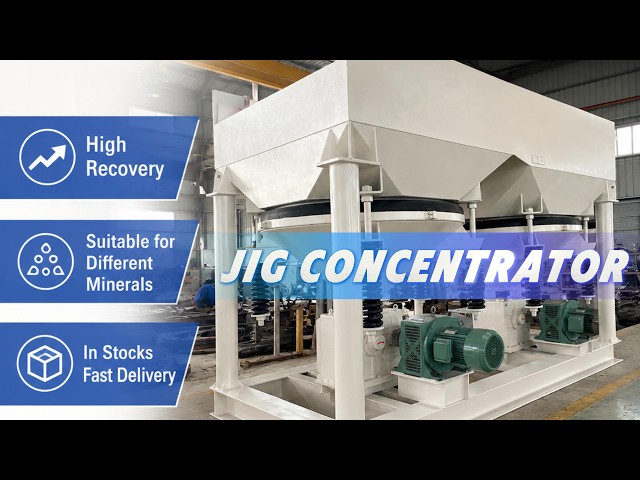 Jig Concentrator in IBA Processing Line