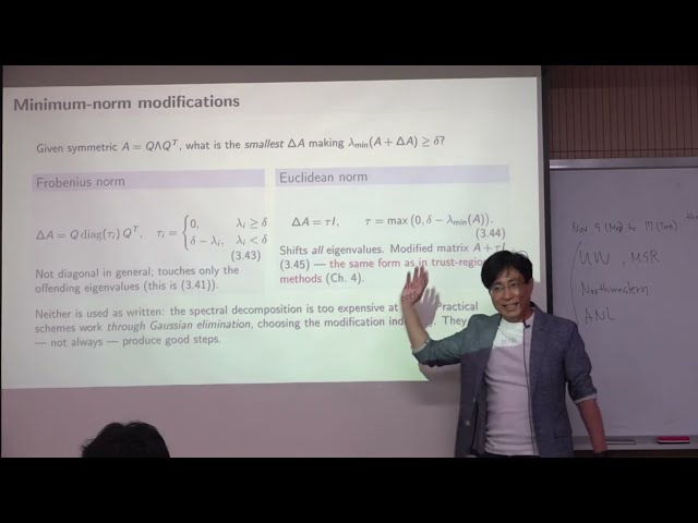 Advanced Optimization - CH 3-3, 4-1