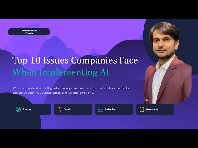Top 10 Issues Organisations Face When Adopting AI (And How to Fix Each One)