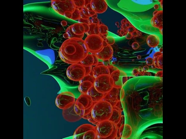 Green form exploration V (Blender & Geometry nodes)
