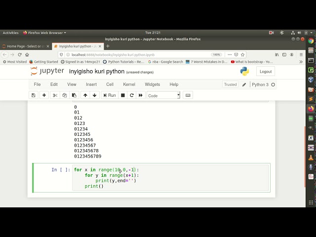 13. KinyaRwanda+English(Python Programming) Flow Control : for and while