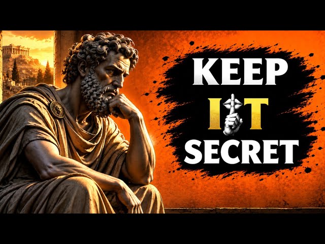 Why Stoics Keep Their Plans Secret | The Power of Silence | Stoic Wisdom