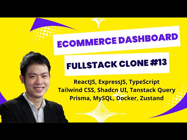 Ecommerce Dashboard Fullstack Project Clone - Part 13