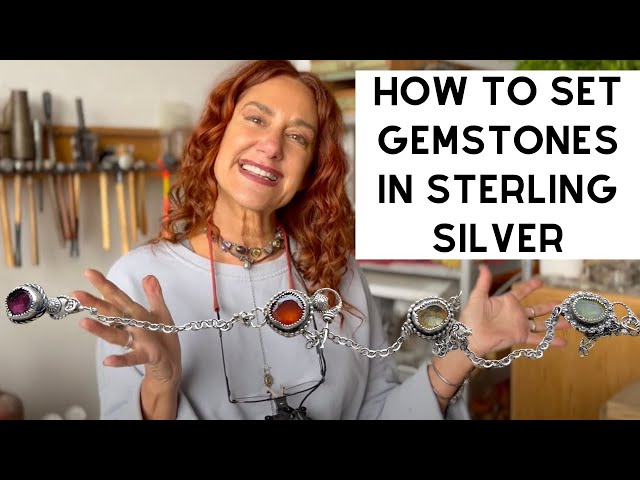Introduction to Silversmithing- How to Set Gemstones & Create Beautiful Chakra Jewelry for Beginners