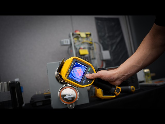 This FLUKE TI480 PRO Thermal Imaging Camera Is Insane!