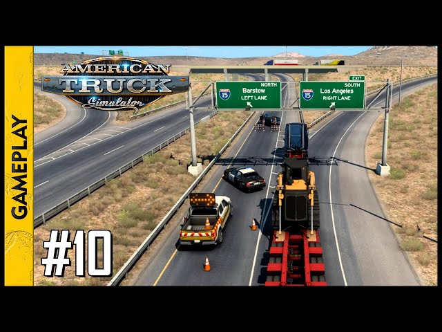 AMERICAN TRUCK SIMULATOR (Stockton x Flagstaff)(Gameplay) #10