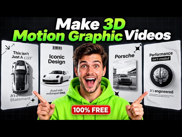 How I Make Professional 3D Motion Graphics Videos with  Omni 1.1 Flash in Google Flow