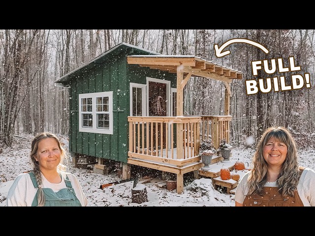We Built a Cozy Cabin in the Woods (Start to Finish Reveal!)