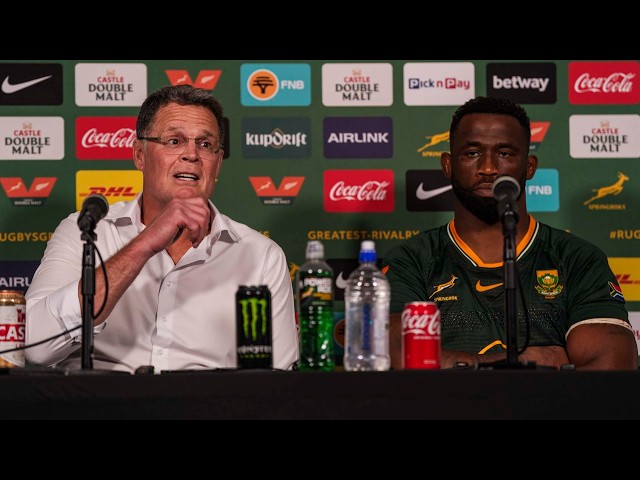Rassie Erasmus and Siya Kolisi | Springbok Post-match Press Conference | 12 September 2026