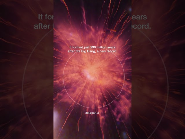 The Oldest Galaxy Ever Discovered #shorts