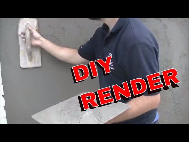 HOW I FINISH MY RENDER  SMOOTH SAND AND CEMENT GUIDE AND TIPS DEMO DIY