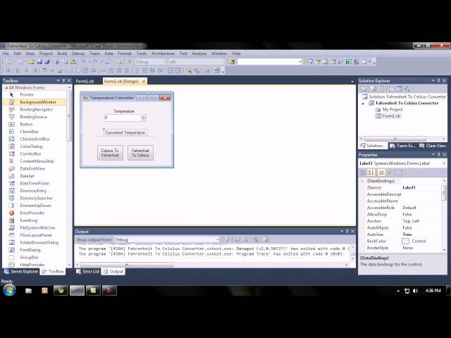 VB.NET Training - Project #1 - 6