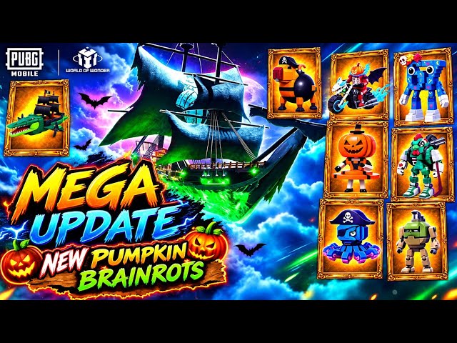 Mega Update in Brainrot royale New pumpkin Brainrots And New Boss  | Golden Base ?