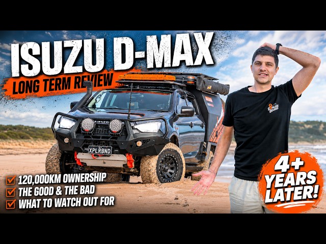 The Good & THE BAD! FULL 4 YEAR / 120,000km Isuzu Dmax Review of Ownership!
