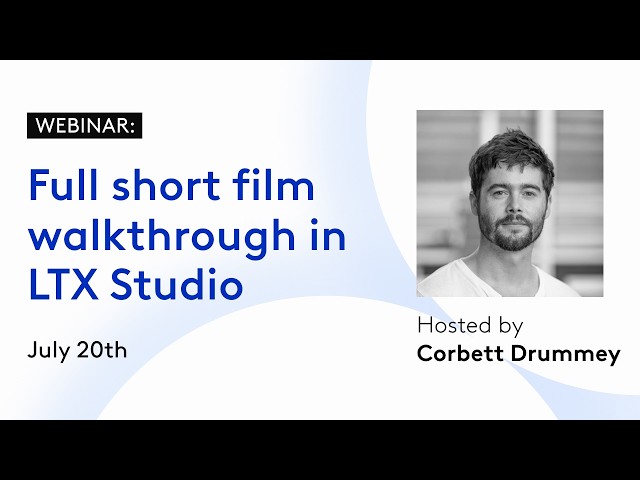 How to Make a 60-Second AI Film in LTX Studio (Official Walkthrough)