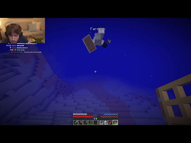 Beating Underwater Minecraft with Farex and Purrfectttt