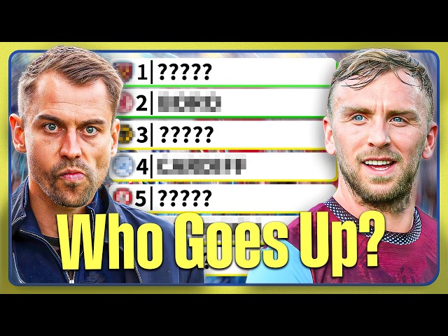 Who's Going Up In The Championship?