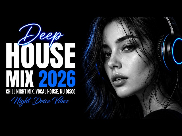 Deep House Mix 2026 – Ultimate Late Night Vibes | Vocal House & Bass Grooves