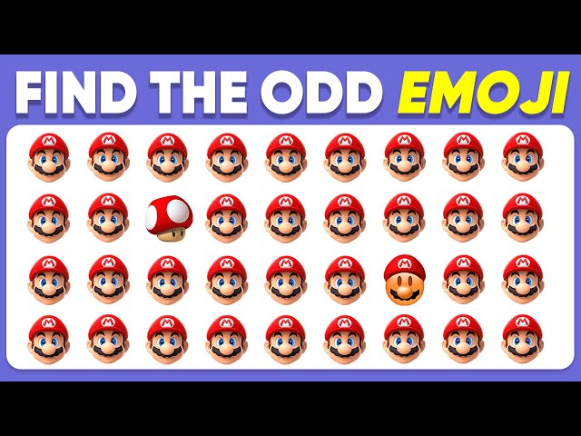 Find the ODD One Out | Emoji Quiz | Easy, medium, Hard | Daily Quiz