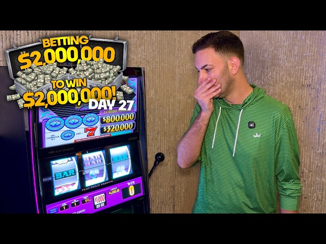 20 x $1,000 SPINS 💎 Day 27: Betting $2M to WIN $2M