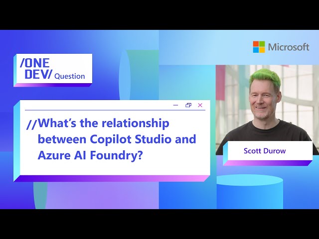 What is the relationship between Copilot Studio and Azure AI Foundry?
