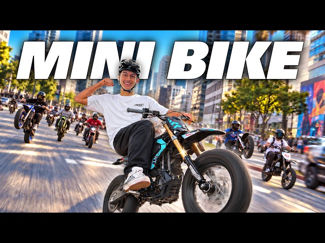 I Went to an Illegal Mini Bike Rideout!
