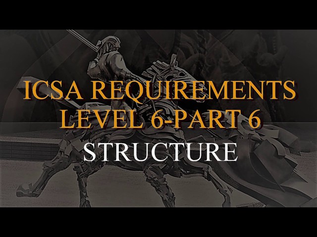 ICSA Level 6 Structure--Attacking the Nervous System