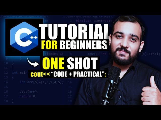 C++ Tutorial for BEGINNERS - by Coding Wallah 🔥 ( HINDI )