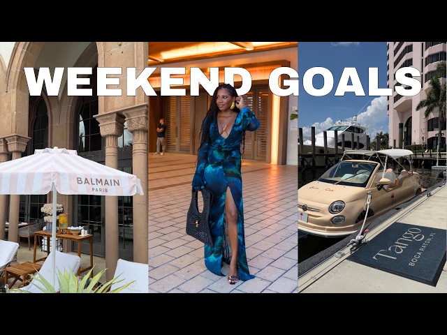 48 Hours of Luxury in Boca Raton Vlog 🌴 Luxury Hotel, Spa & Beach Club