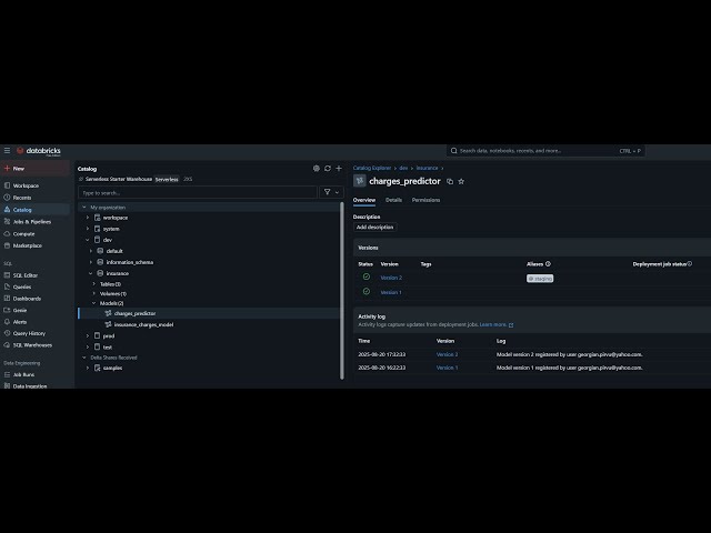Manage Databricks ML Model Lifecycle in Unity Catalog with MLflow 3.x