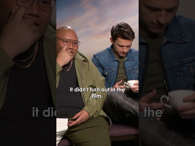 Zendaya said NOPE but Jacob said let’s try it anyway 💀 #zendaya #tomholland #shorts