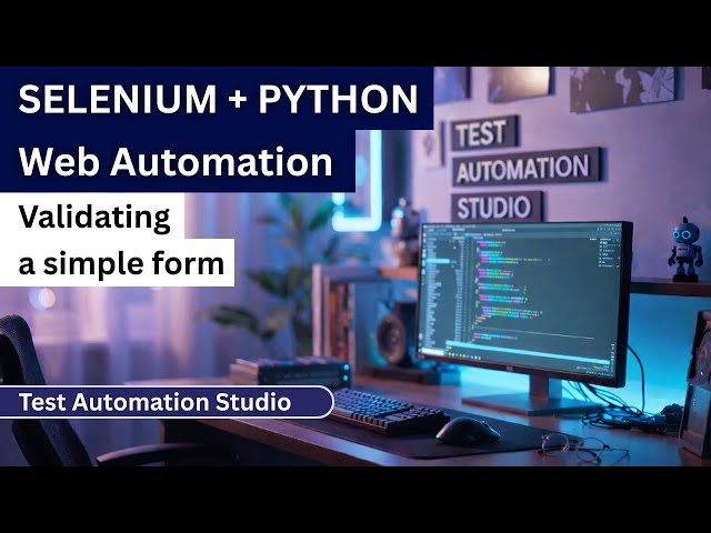 Selenium + Python - Form Data Validation
