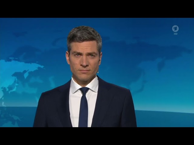 Kurzes Tagesthemen-Intro mit Ingo Zamperoni + Ingo redet zu früh (01.03.2022)