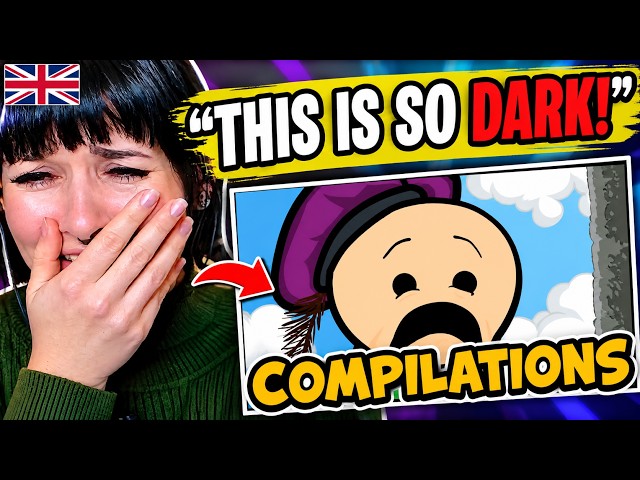 British Girl REACTS to Cyanide & Happiness #10 | This Cartoon Is INSANE