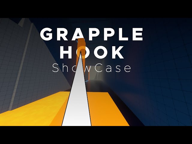 Ultra smooth first person Grapple Hook showcase | Unity C# #unity #coding