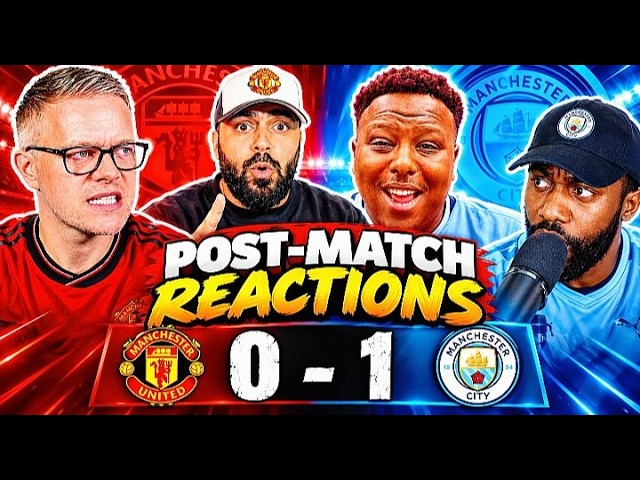 Man United Fans FUMING 😡 | Man Utd 0 - 1 Man City | Post-match Reactions