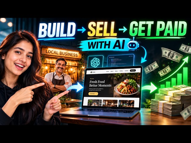 How to Make Money With AI: Build Websites for Businesses & Get Paid