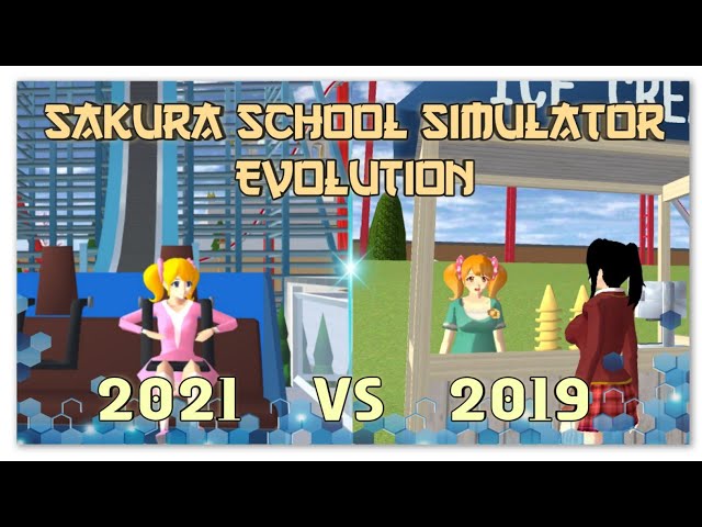 Sakura School Simulator Game Evolution | Oldest Version VS Latest Version (Part 3)