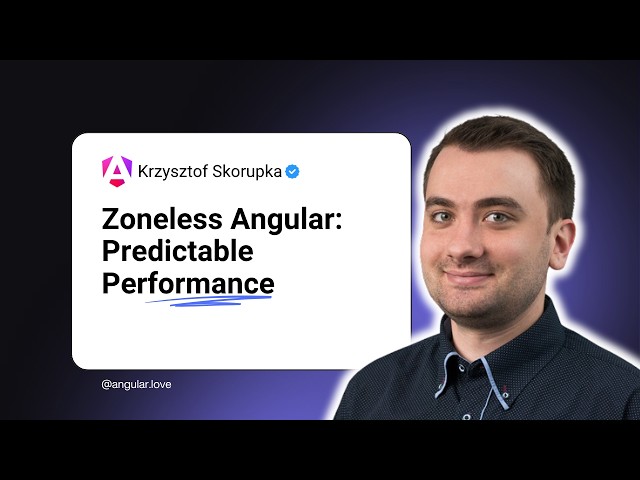 Zoneless Angular — Krzysztof Skorupka — Angular Architect & Team Leader at House of Angular